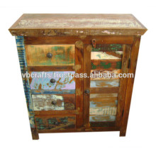 Recycle wood cabinet